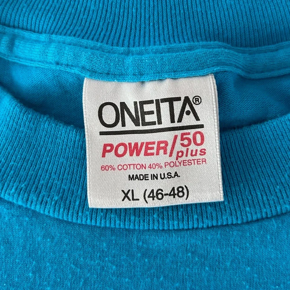 Vintage 90s Single Stitch Pima Air Space Museum Tuscon Arizona Tee Teal … - Picture 4 of 13